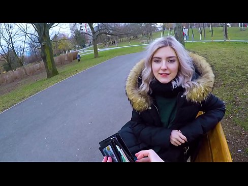 ❤️ Pul uchun notanish odamning issiq sutini yutadi - parkda Eva Elfi tomonidan blowjob ❤❌ Anal pornoda bizda ❌